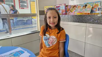 notícia: ‘Agora vou estudar perto de casa’, comemora aluna da nova escola entregue pelo Governo do Amapá no Residencial Vila dos Oliveiras