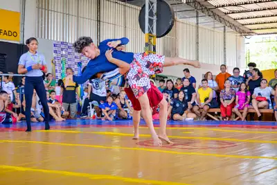 notícia: Em celebração ao Dia Estadual do Wrestling, Copa Veiga Cabral é realizada com o apoio do Governo do Amapá