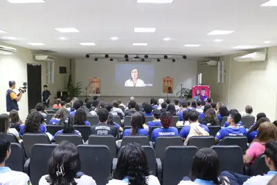 notícia: Governo do Amapá capacita cerca de 87 estudantes para fortalecer grêmios estudantis nas escolas estaduais