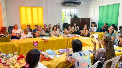 notícia: Governo do Amapá fortalece protagonismo empresarial feminino com evento 'Café com Empreendedoras', em Macapá