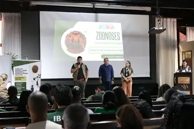 notícia: Governo do Estado promove seminário sobre zoonoses, animais peçonhentos e oficina para monitoramento de fauna no Amapá