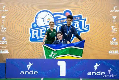 notícia: Com apoio do Governo do Amapá, paratletas conquistam medalhas de ouro e prata no Regional Norte de Bocha Paralímpica 