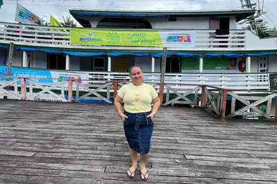 notícia: 'Tem muito valor para todos nós', diz uma das 1,8 mil pessoas atendidas pelo Super Fácil das Águas na comunidade de Vila Betel, em Mazagão