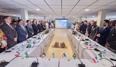 notícia: Com clima celebrativo, 14ª Reunião da Comissão Mista Transfronteiriça consolida avanços e reforça integração entre Amapá e Guiana Francesa