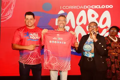 notícia: Com apoio do Governo do Amapá, 1ª Corrida do Ciclo do Marabaixo integra esporte, cultura e tradição em Macapá