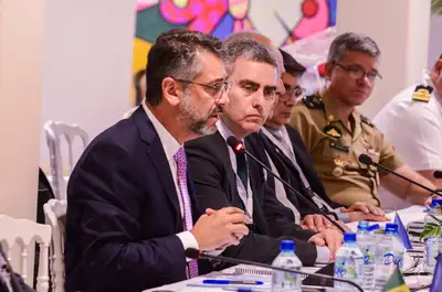 notícia: Governo do Amapá aborda crise fitossanitária da mandioca durante a 14ª Comissão Mista Transfronteiriça, na Guiana Francesa
