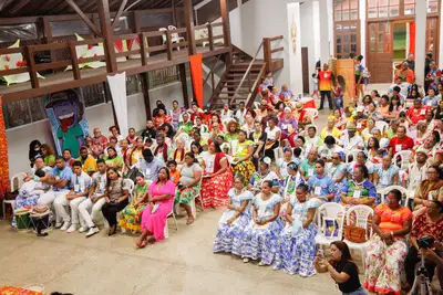 notícia: No Dia Estadual do Marabaixo, Governo do Amapá debate avanços e desafios da manifestação afroamapaense na cultura