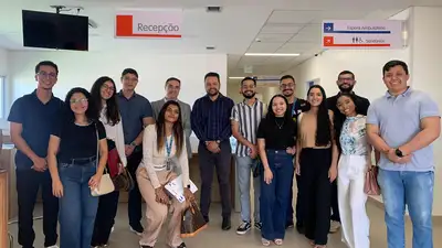 notícia: Governo do Amapá abre as portas do Centro de Radioterapia do Amapá para receber visita de acadêmicos de medicina da Unifap