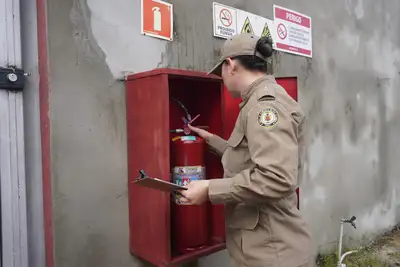 notícia: Corpo de Bombeiros do Amapá realiza 2ª edição da operação com foco na prevenção e regularização de empreendimentos