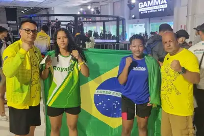 notícia: Com apoio do Governo do Estado, delegação amapaense conquista título inédito no Mundial de MMA em São Paulo