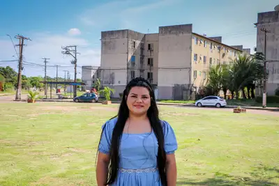 notícia: ‘Só gratidão em morar aqui, me sinto livre’, diz moradora em aniversário de 11 anos do habitacional Macapaba