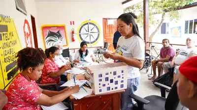 notícia: ‘Cuidando de quem sempre cuidou’: Governo do Amapá leva saúde, bem-estar e amor aos idosos do Abrigo São José