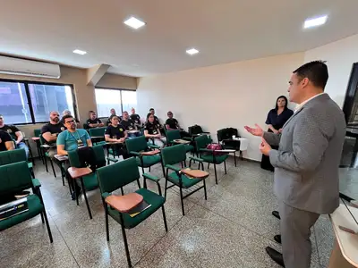 notícia: Governo do Amapá e Cooperação Internacional de Segurança da França promovem curso de técnicas de busca e apreensão de fugitivos