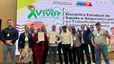 notícia: Governo do Amapá assina convênio técnico com Federação das Cooperativas de Mineradores do Estado 