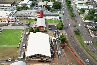notícia: Arraiá do Povo 2025: esquema de trânsito na Rua Tancredo Neves é reforçado para os seis dias de festa na Zona Norte de Macapá