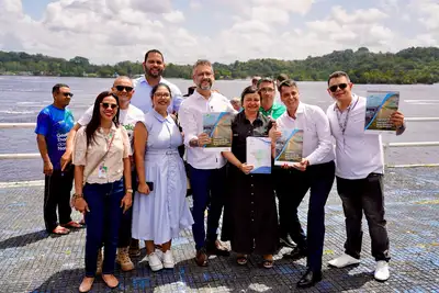 galeria:  Lançamento do Plano Diretor da Bacia do Rio Araguari em Ferreira Gomes