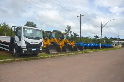 notícia: Governo do Amapá recebe equipamentos para fortalecer a agricultura familiar em municípios e assentamentos do estado