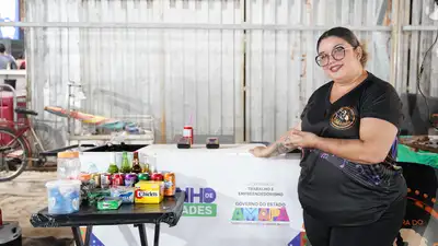 notícia: ‘Estou radiante com essa oportunidade’, diz empreendedora sobre vendas com carrinho do Governo do Amapá no Arraiá do Povo 2025