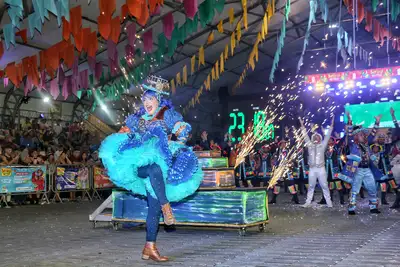 notícia: Arraiá do Povo 2025: Raízes Culturais e Sorriso Cristalino encerram 7º Forrozão do Primo Sebastian em Macapá