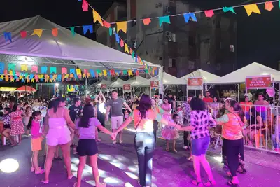 notícia: 'Arraiá dos Residenciá': Governo do Amapá leva bingo, concurso de Miss Caipira e atrações culturais para Habitacional Mucajá