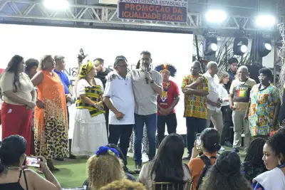notícia: 'Não é só um evento pontual, mas um trabalho contínuo', enfatiza governador do Amapá na 5ª Conferência Estadual da Igualdade Racial, em Mazagão Velho