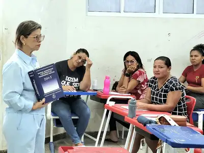 notícia: Promovido pelo Governo do Amapá, curso sobre TDAH no Residencial Macapaba promove conscientização e acolhimento