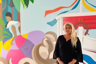 notícia: ‘São marcas que contam nossa história’, diz artista sobre elementos culturais presentes na Escola Murilo Braga, entregue pelo Governo do Amapá