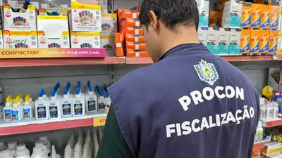 notícia: Mais de 170 produtos vencidos são retirados das prateleiras pelo Procon Amapá durante operação ‘Volta às Aulas’