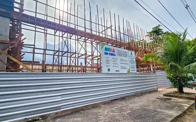 galeria: Visita nas Obras do Ginásio Paulo Conrado
