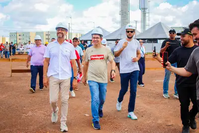 notícia: Governador Clécio Luís assina ordem de serviço para construção do Centro Multiuso ‘Aldeia da Paz’ na Zona Norte de Macapá