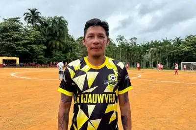notícia: ‘Antigamente não tinha torneio para jogarmos’, diz emocionado atleta indígena na 5ª edição da Copa Wajãpi apoiada pelo Governo do Amapá