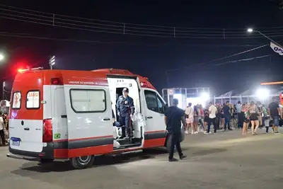 notícia: Samu reforça atendimentos de saúde com ambulâncias e posto avançado durante a 54ª Expofeira do Amapá