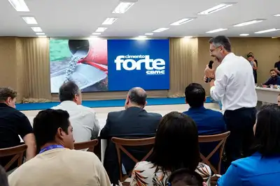 notícia: ‘Para concretizar um estado que vem se desenvolvendo em bases sólidas’, diz governador Clécio Luís ao anunciar 1ª Fábrica de Cimento no Amapá