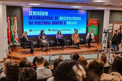 notícia: Observatório da Mulher: modernizada pelo Governo do Amapá, plataforma é destaque em seminário internacional sobre políticas públicas de proteção