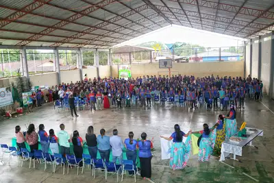 notícia: Governo do Amapá reúne estudantes de 124 escolas para debater sustentabilidade e engajamento em ações ambientais