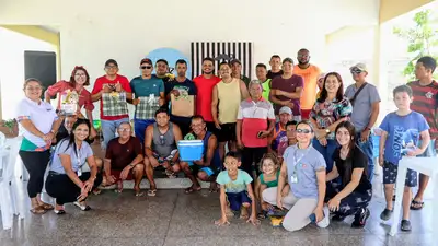 notícia: 'Meu Pai é Show': ação do Governo do Amapá celebra o mês dos Pais com futebol e feijoada, em Macapá 