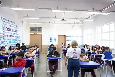 notícia: Governo do Amapá leva conscientização sobre violência contra a mulher para escolas públicas