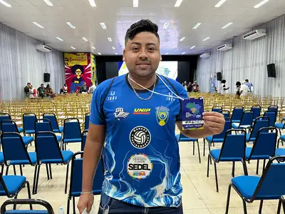 notícia: 'Agrega muito na minha vida como estudante e atleta', diz participante do Fórum de Formação Esportiva do Governo do Amapá