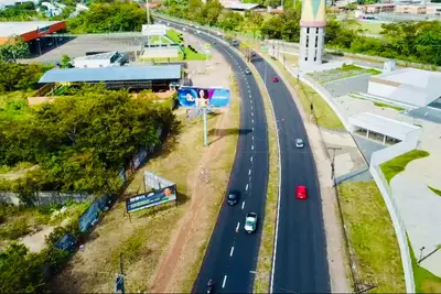 notícia: 54ª Expofeira do Amapá: Governo do Estado inicia serviços de sinalização horizontal e vertical da Rodovia Josmar Chaves Pinto