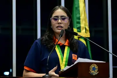 notícia: ‘Vou levar para o resto da minha vida’, diz estudante do Amapá sobre experiência na etapa nacional do Jovem Senador 2025