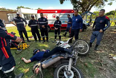 notícia: Governo do Amapá capacita profissionais do Samu para resgate em áreas de difícil acesso