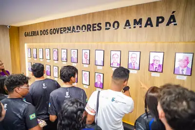 galeria:  Visita dos Estudantes do Jif - Etapa Norte do IFAP de Laranjal de Jari ao Palácio do Setentrião