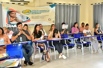notícia: Profissionais da saúde do Amapá são treinados para diagnóstico precoce e tratamento adequado de doenças da infância