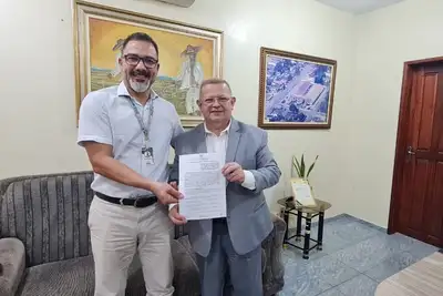notícia: Governo do Estado e Amapá Previdência assinam contrato para gerenciar as margens de consignados de pensionistas, em Macapá