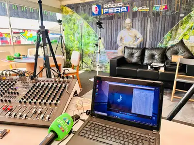 notícia: 54ª Expofeira do Amapá: emissoras de Tv, Rádio e programas da internet iniciam transmissões direto do Parque de Exposições da Fazendinha