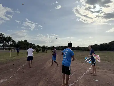 notícia: Diversão e integração marcam o primeiro dia do Festival de Pipas na 54ª Expofeira do Amapá
