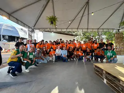 notícia: Estudantes da rede pública do Amapá visitam estande de coleta seletiva e aprendem sobre sustentabilidade na 54ª Expofeira