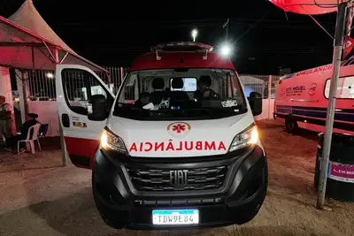 notícia: Público da 54ª Expofeira do Amapá conta com atendimento pré-hospitalar ágil realizado pelas ambulâncias do Samu