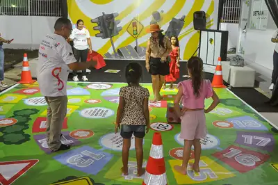 notícia: Detran-AP leva educação no trânsito para o universo infantil na 54ª Expofeira do Amapá