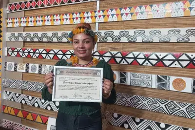 notícia: ‘Vamos fortalecer a nossa semana cultural’, diz educadora indígena do Parque do Tumucumaque ao receber prêmio na 54ª Expofeira do Amapá